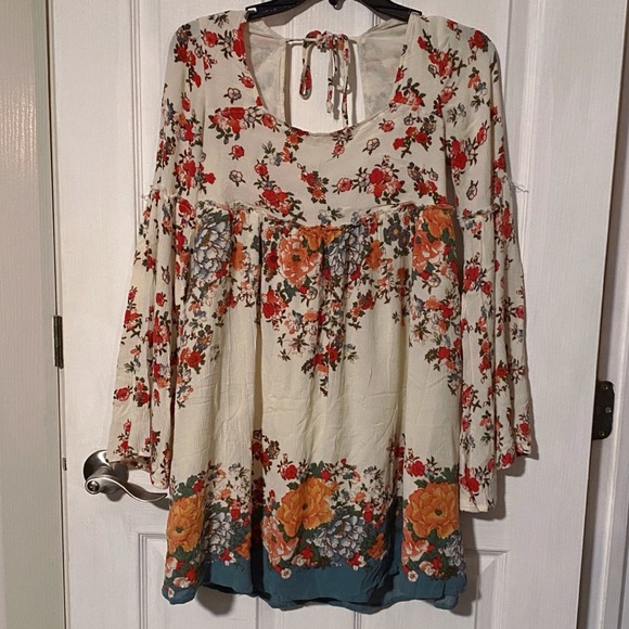 Free People 'Modern Chinoise’ Mini Dress - Picture 2 of 7